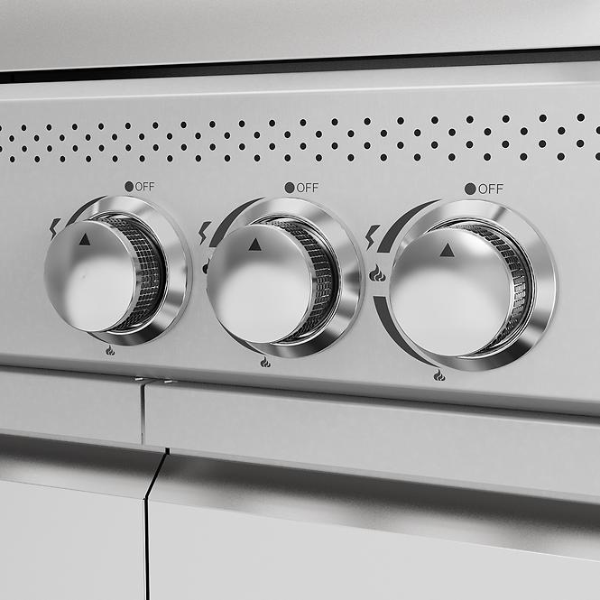 Mercado gázgrill Horizon Silver 4+1 14,5 kW