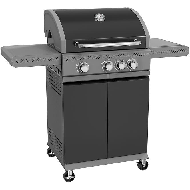 Mercado gázgrill Vibes Fekete 3+1 11,5 kW