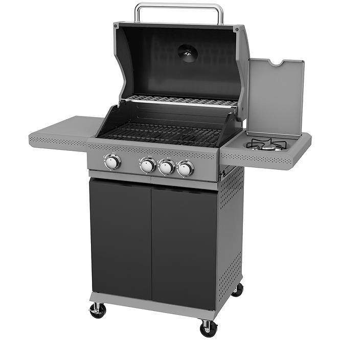 Mercado gázgrill Vibes Fekete 3+1 11,5 kW