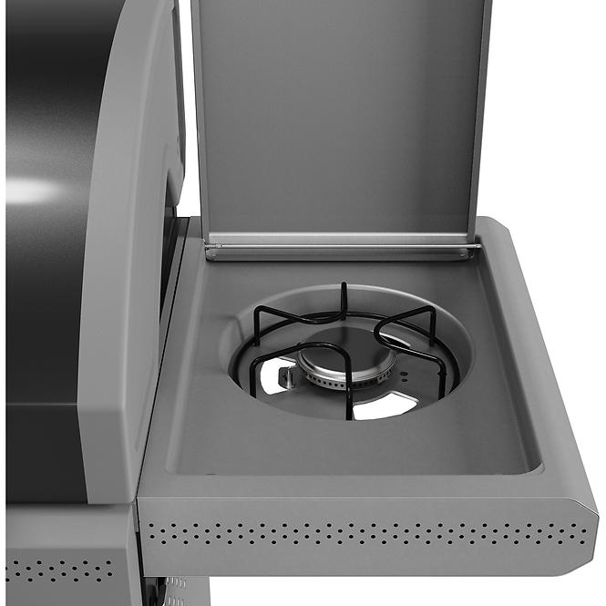 Mercado gázgrill Vibes Fekete 3+1 11,5 kW