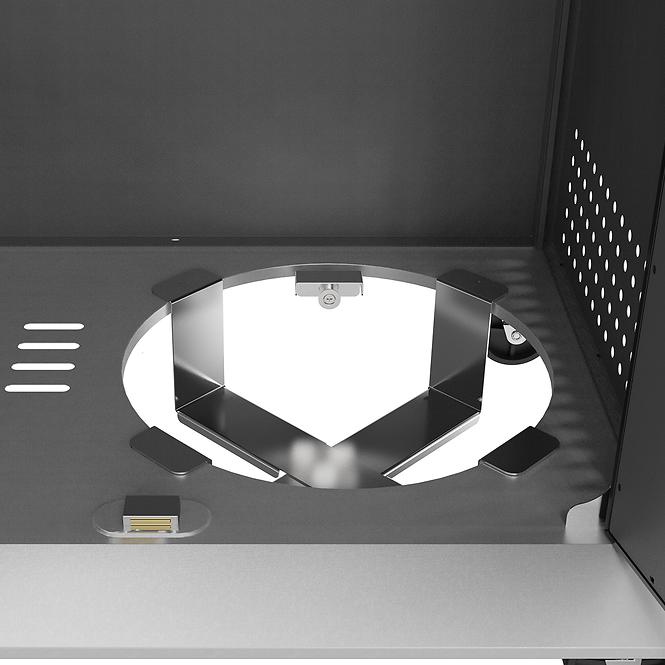 Mercado gázgrill Vibes Fekete 3+1 11,5 kW