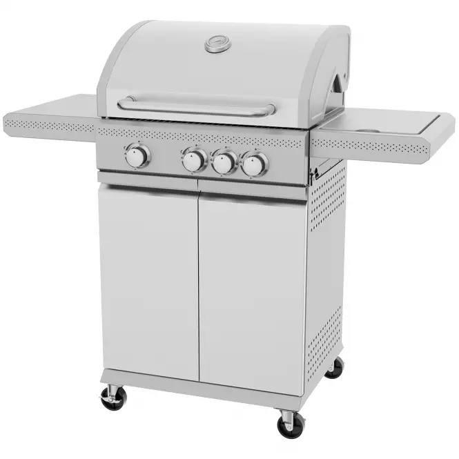 Mercado gázgrill Vibes Silver 3+1 11,5 kW,3