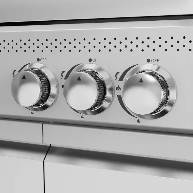 Mercado gázgrill Vibes Silver 3+1 11,5 kW