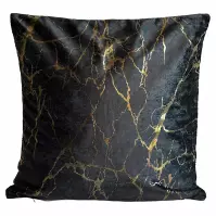 Párnahuzat Justi RQ-212 40x40 cm fekete