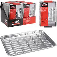 Grilltálca alumínium 4 db