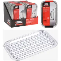 Grilltálca alumínium 5 db