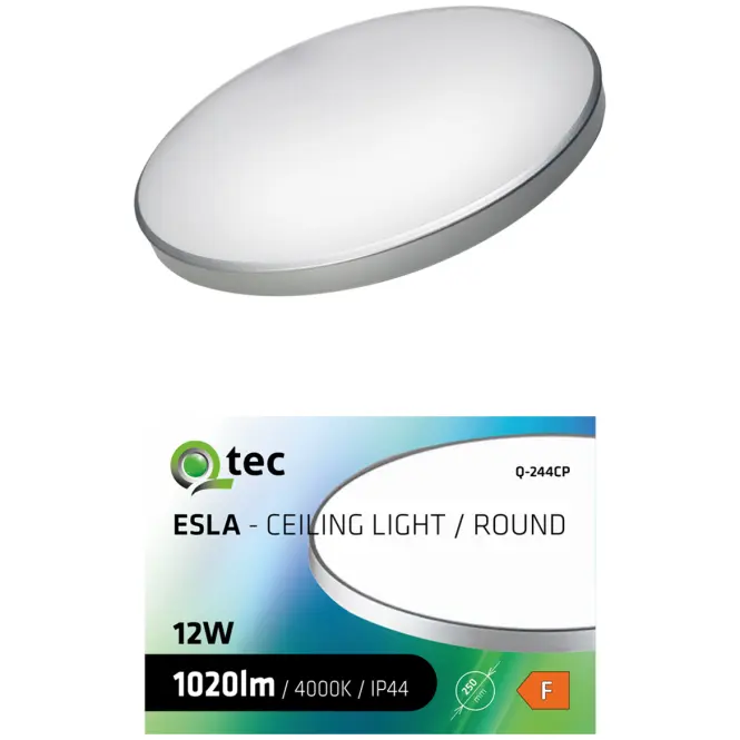 Lámpa Q - 244CP Led 12W PL1,3