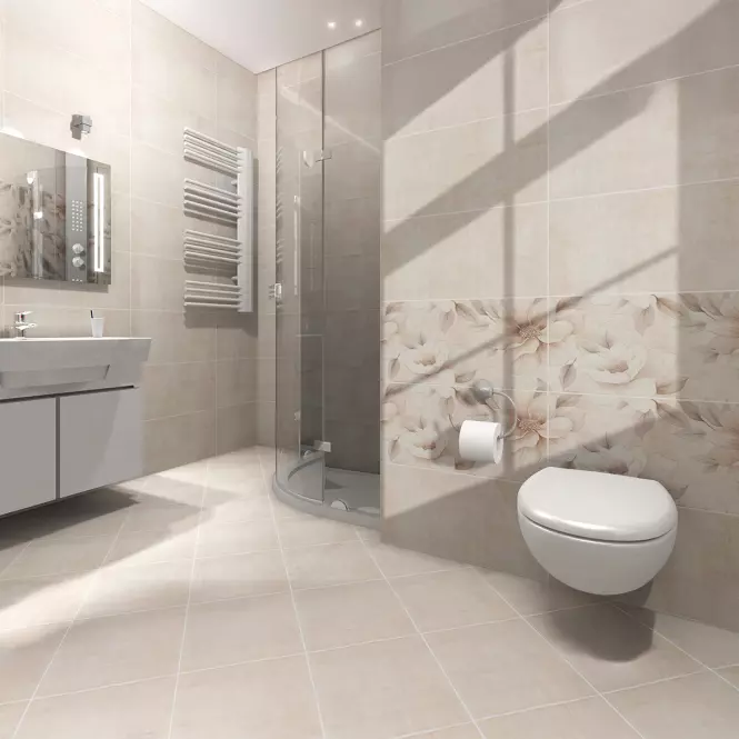 Dekor Rumba Beige Flower 30/60,2