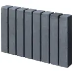 Paliszád szegélykő Tetron grafit 6x30x51 cm