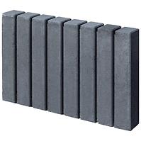 Paliszád szegélykő Tetron grafit 6x30x51 cm