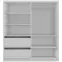 Szekrény Adel craft arany 150x215,2