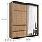 Szekrény Adel craft arany 150x215,4
