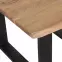 Dohányzóasztal Hector U 9500 Természetes/fekete,3