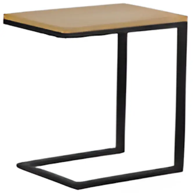 Dohányzóasztal Vitus 10793 tölgy/fekete