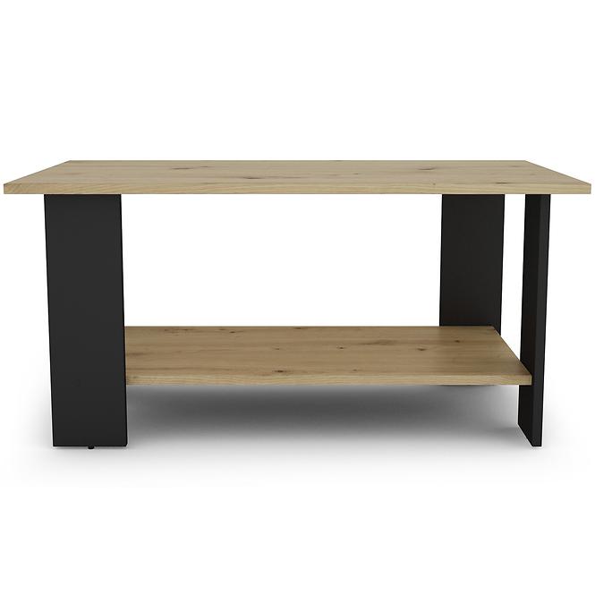 Dohányzóasztal Vero Artisan/fekete
