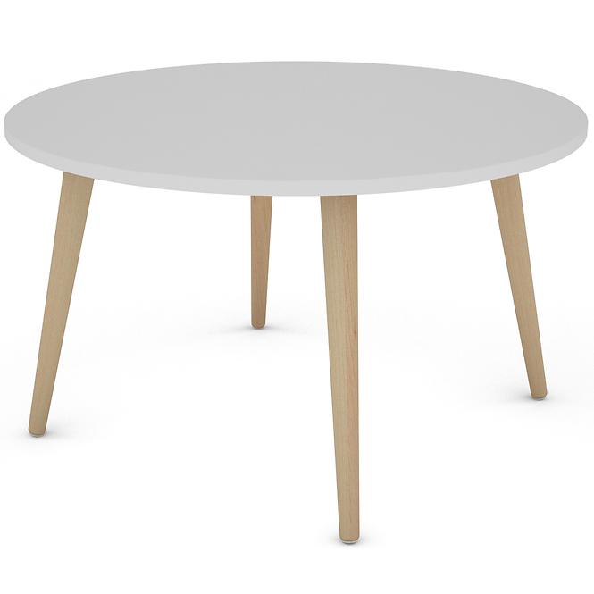 Dohányzóasztal Porto 80x80x46 fehér