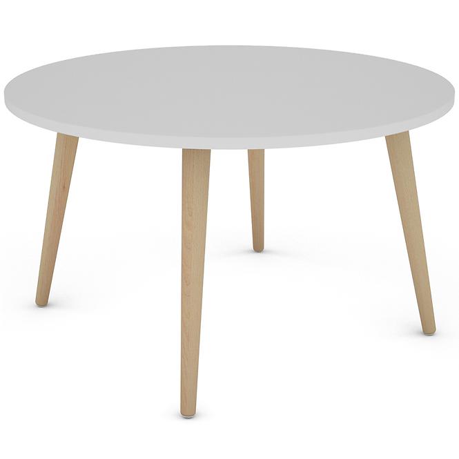 Dohányzóasztal Porto 80x80x46 fehér