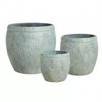 Virágcserép Cooper 102398 zöld 22,5x21