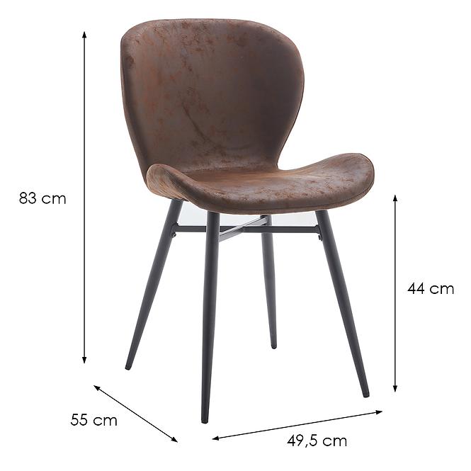Szék Lola 9408 barna