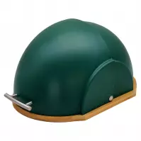 Kenyérkosár dark green FTC1891-B 37x26x22 cm