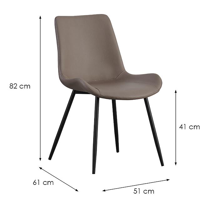 Szék Odette 10420 szürke