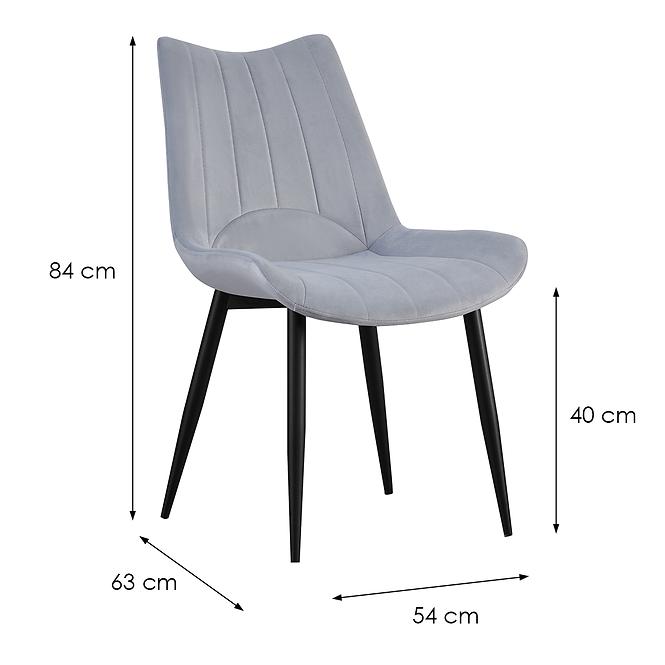 Szék Nathan 10429 szürke