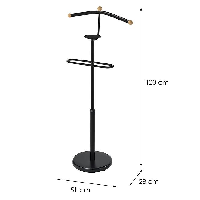 Kabát akasztó Gc7503 Fekete/Természetes,2