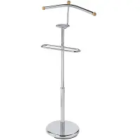 Ruhaállvány GC7503 króm/tölgy