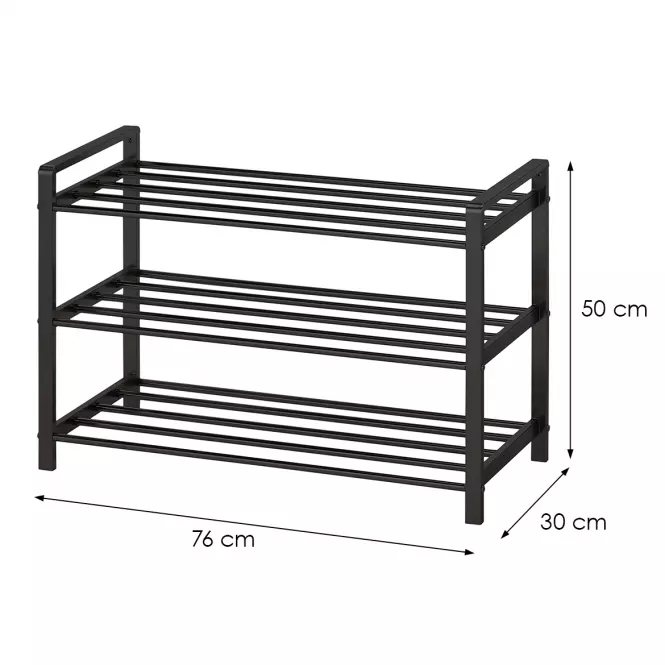 Cipősszekrény Gc3069-3a fekete