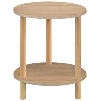 Dohányzóasztal Gc7405 35x35x43 Sonoma/Természetes