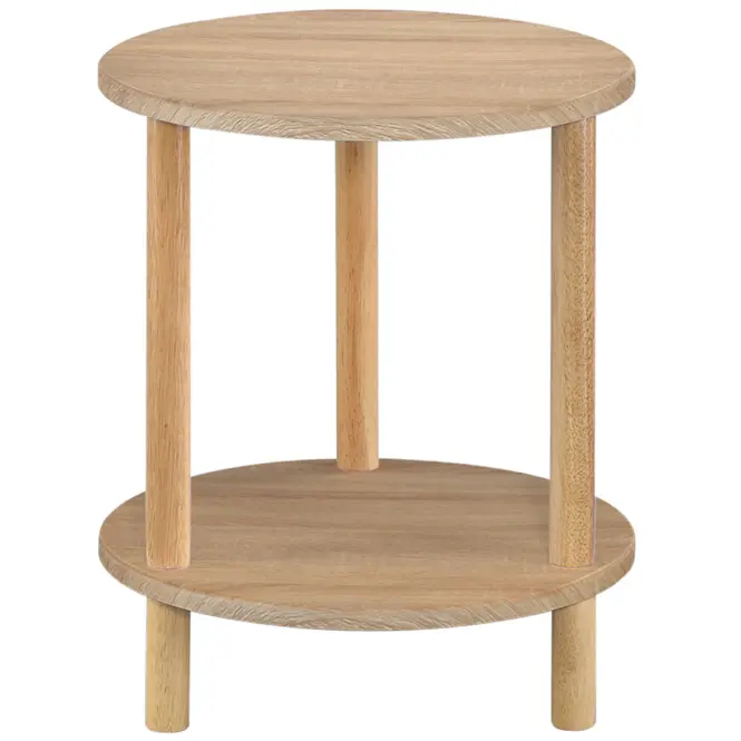 Dohányzóasztal Gc7405 35x35x43 Sonoma/Természetes