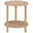 Dohányzóasztal Gc7405 35x35x43 Sonoma/Természetes