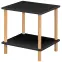 Asztal GC7404 40x40x45 fekete/tölgy