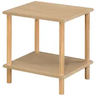 Dohányzóasztal Gc7404 40x40x45 Sonoma/Természetes