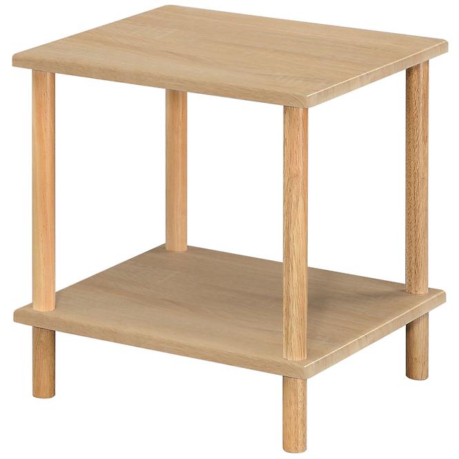 Dohányzóasztal Gc7404 40x40x45 Sonoma/Természetes