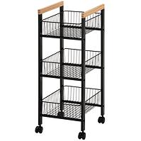 Tárolókosár Gc6010 3 Fekete/Természetes