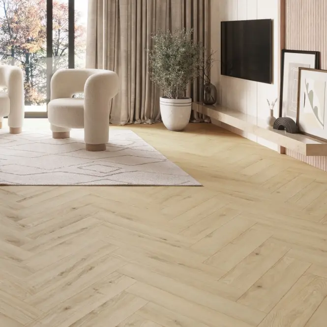 Laminált padló Tölgy Segura 8mm AC5 Herringbone WR 66882
