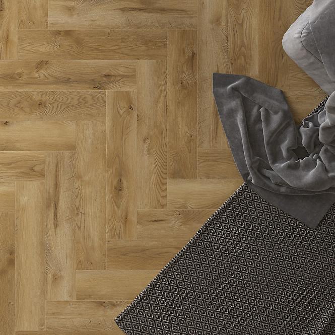 Laminált padlóburkolat tölgy Calpe 8mm AC5 Herringbone WR 66934