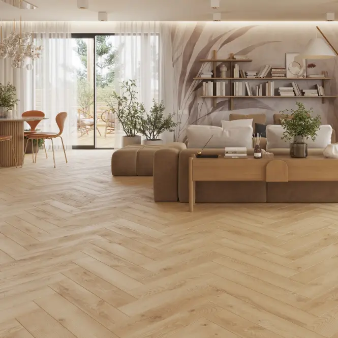 Laminált padló vízálló Tölgy Altea 8mm AC5 Herringbone WR 66883