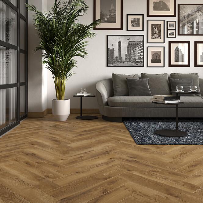 Laminált padló Tölgy Classical 8mm AC5 Herringbone WR 63270,5