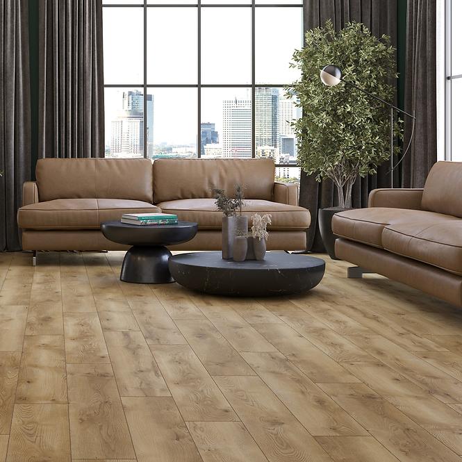 Laminált padló vízálló tölgy Zadar 8mm AC5  Elite WR 66925,5