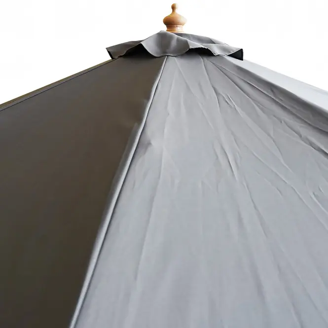 Kerti napernyő Fie 300 cm szürke