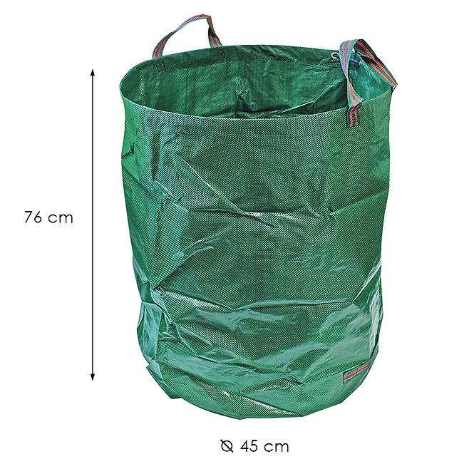 Skladací kôš na lístie a záhradný odpad 120 l,2