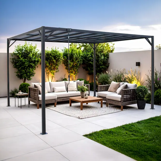 Kerti pavilon / pergola YF-3866N 3x3,2m