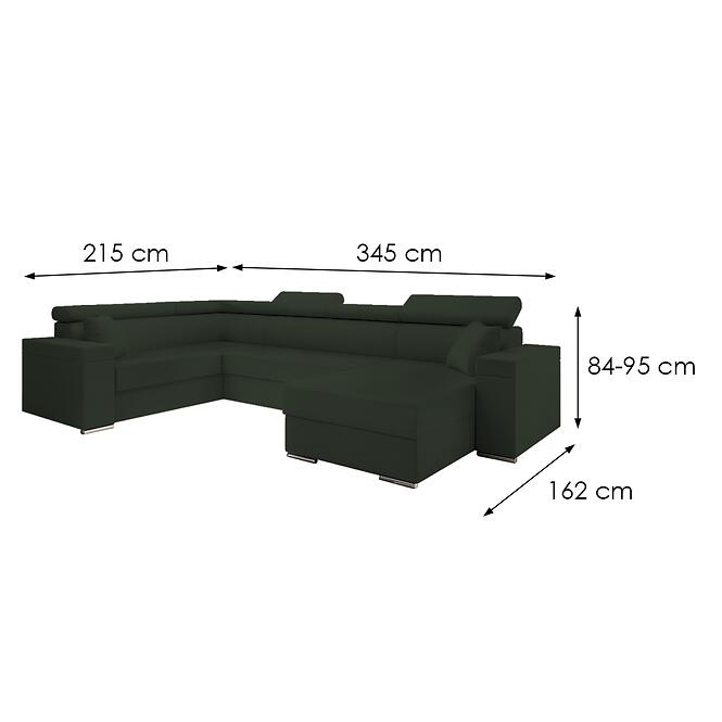 Sarokgarnitúra szett Focus U Vogue 11 balos,4