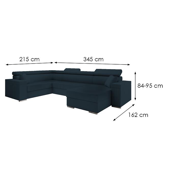 Sarokgarnitúra szett Focus U Vogue 13 balos,4