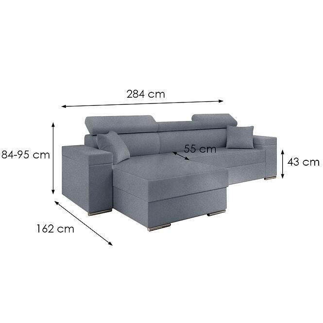 Sarokgarnitúra szett Focus S Doha 20 balos,3