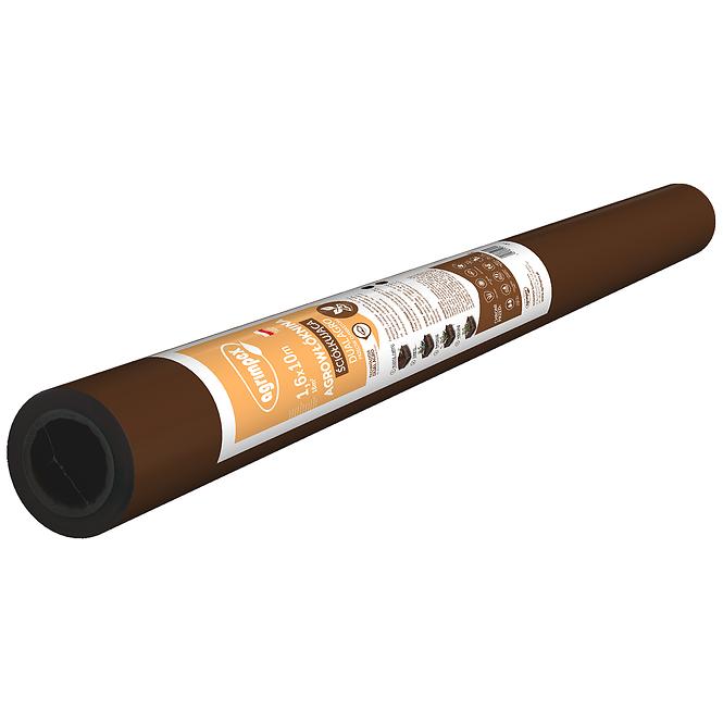 Mulcsozó agrotextília Agrimpex barna-fekete 50 g 1,6x10 m mini tekercs