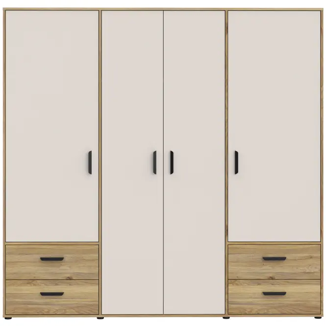 Szekrény Mokkaro Moks841-M802 Homok/tölgy Mauvella PROMO,3
