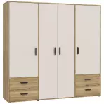 Szekrény Mokkaro Moks841-M802 Homok/tölgy Mauvella